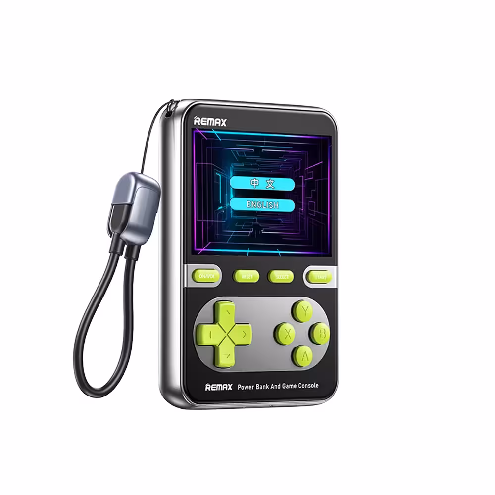 پاوربانک 10000 و کنسول بازی فوق نازک  ریمکس Gamer 20W Ultra-thin Lanyard Cable Fast Charging Mobile Power 10000mAh  Remax  FCP-13