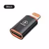 مبدل OTG تایپ C به لایتنینگ PD20W Type-C To Lightning مشکی