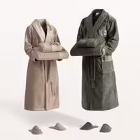 ست حوله 10 تکه دو نفره برند ecocotton مدل masal