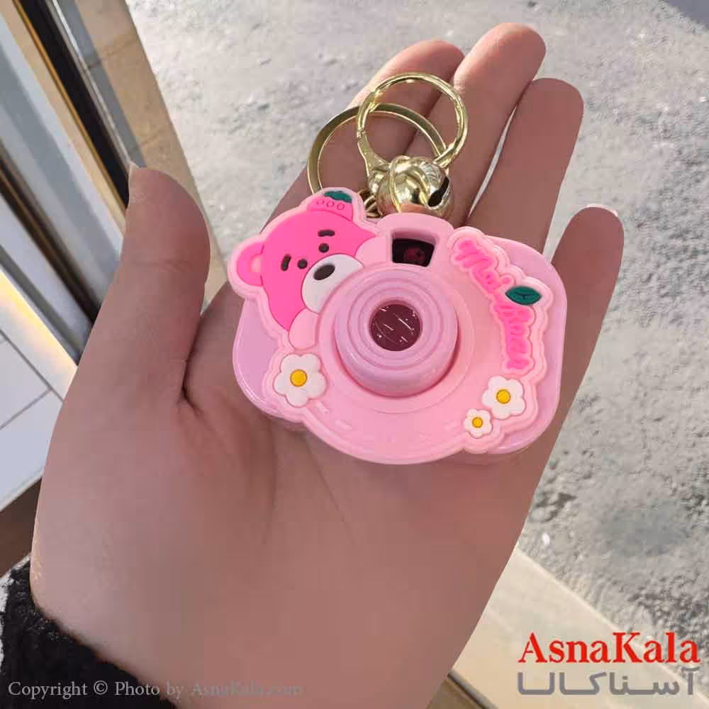 جاکلیدی فانتزی مدل دوربین رنگی کد HAIR131000W