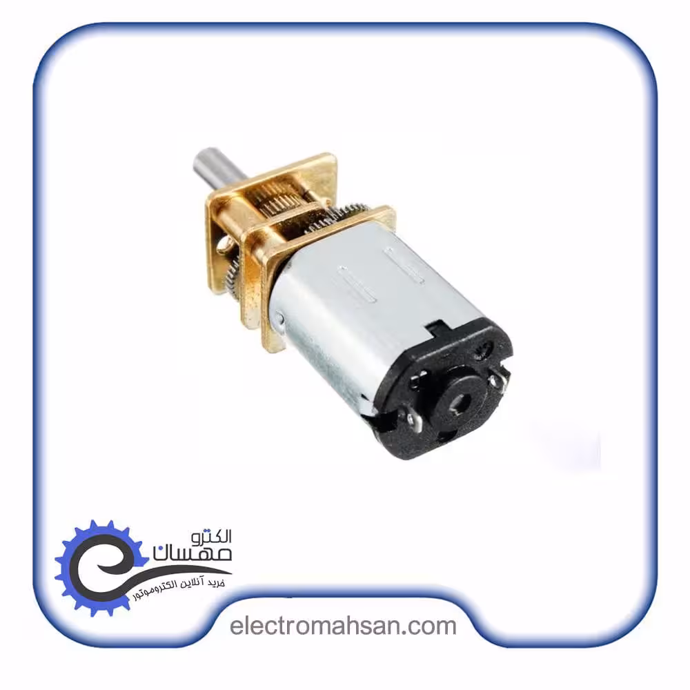 موتور دیسی گیربکس دار کوچک 400 دور 6 ولت مدل ZGA12