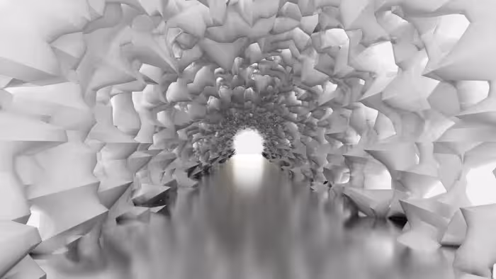 پوستر دیواری طرح تونل برفی