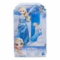 عروسک السا همراه سورتمه Hasbro