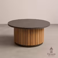 میز جلو مبلی لابی هتلی مدرن – طراحی لوکس برای لابی هتل‌های 4 و 5 ستاره