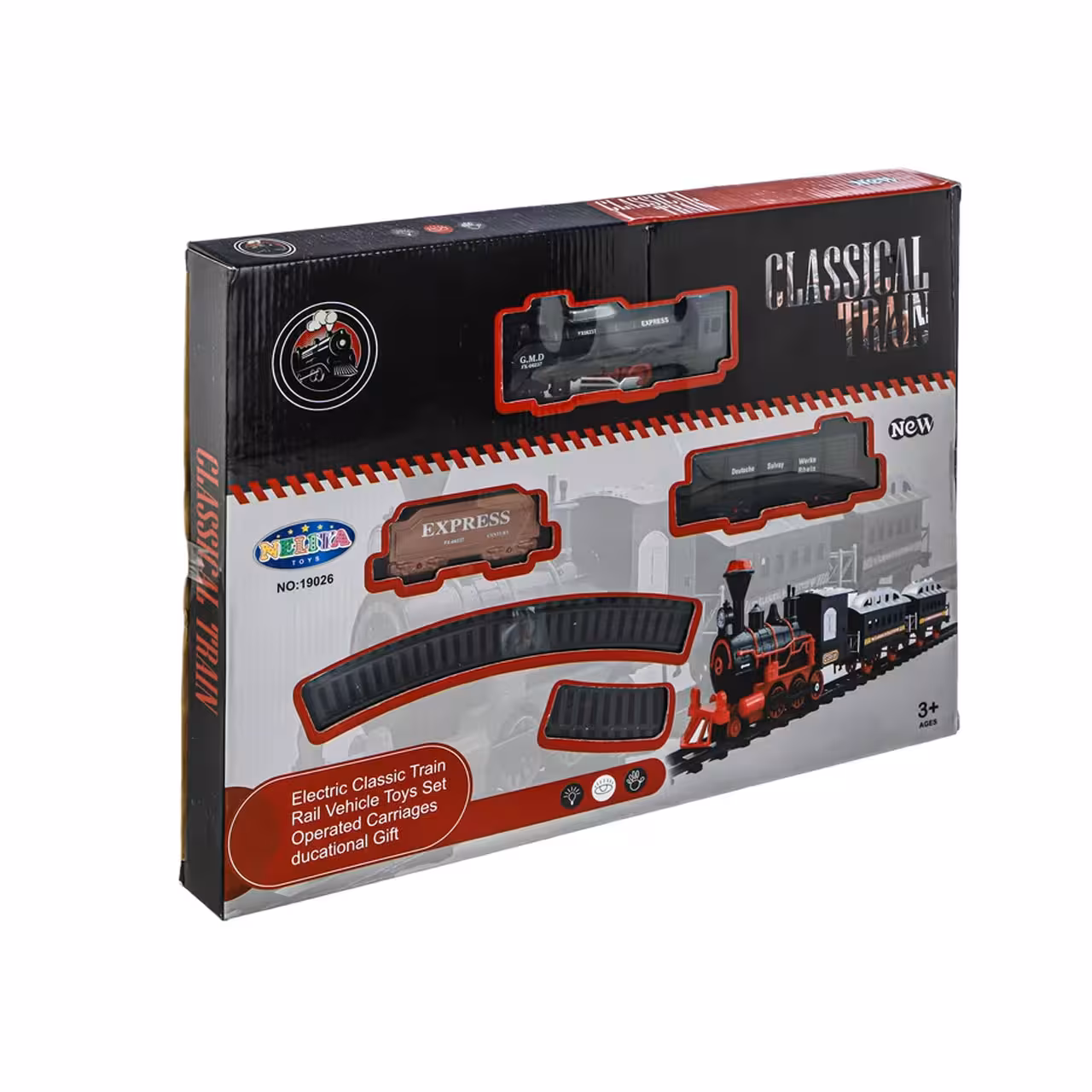 قطار بازی نلیا تویز مدل Classical Train کد 19026