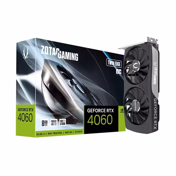 کارت گرافیک زوتک GeForce RTX 4060 8GB Twin Edge OC