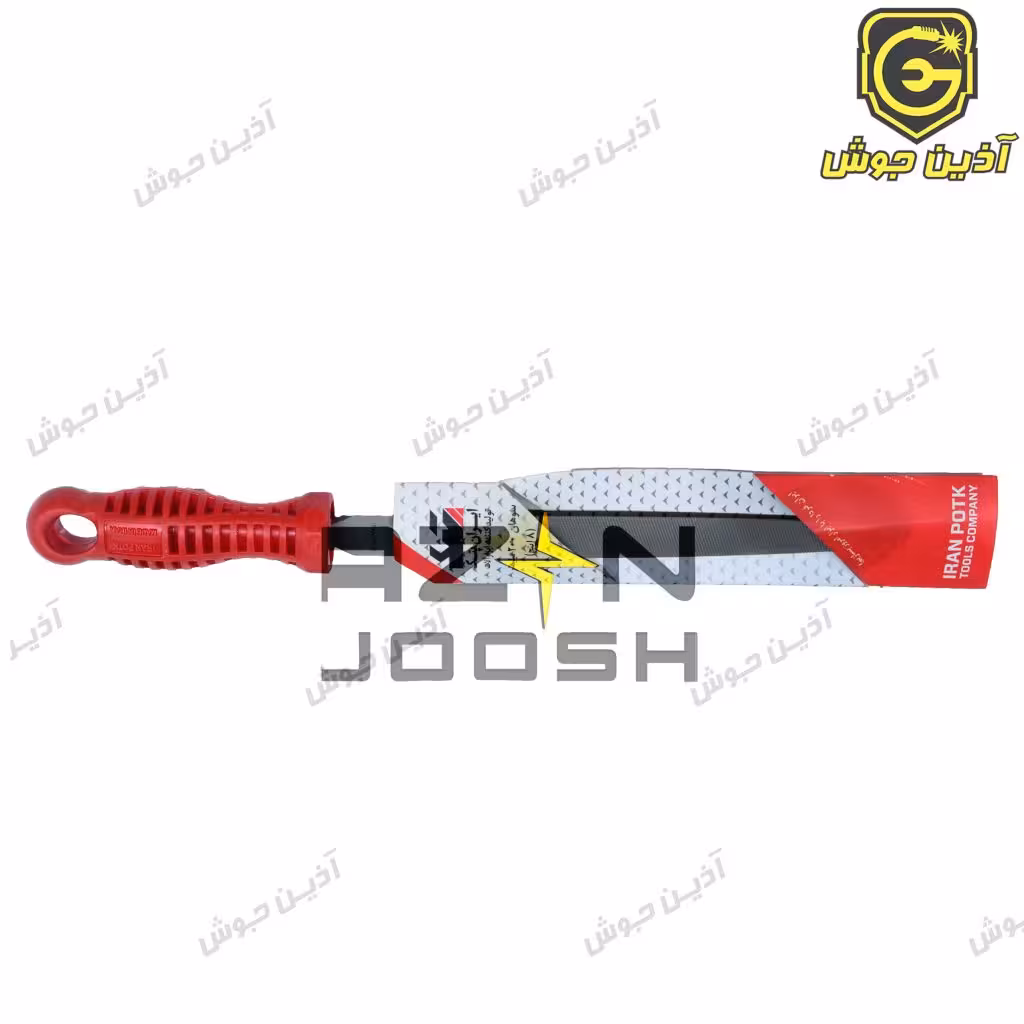 سوهان مهندسی آهن سه گوش 8 اینچ (200 سانتی) متوسط ایران پتک Iran Potk مدل PB30202