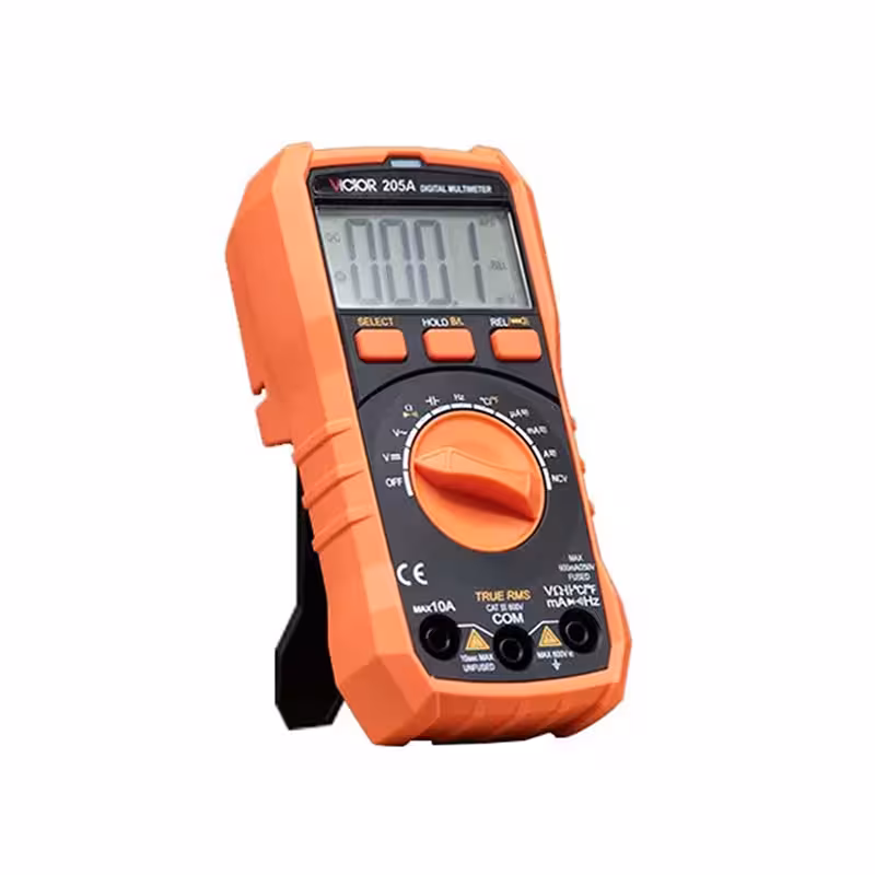 مولتی متر دیجیتال ویکتور مدل VICTOR 205A