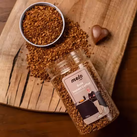 نسکافه گلد قهوه ملو مدل 100 درصد عربیکا (100 گرمی)