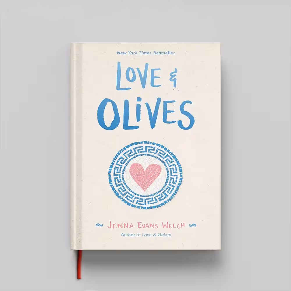 کتاب Love & Olives جلد سخت (HARDCOVER)