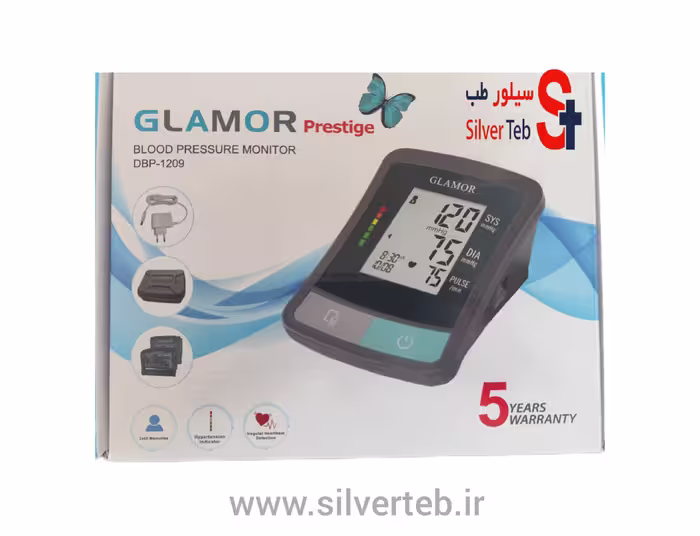 فشارسنج دیجیتال بازویی گلامور مدل DBP-1209