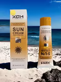 کرم ضد آفتاب اورجینال XQM و پس از آفتاب با سیستم حفاظتی طولانی مدت در برابر اشعه UVA، UVB کرم ضد پیریSPF90