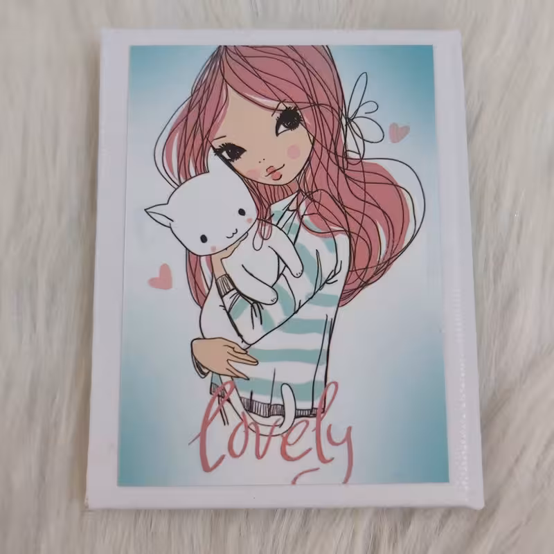 آینه جیبی طرح دختر کد gir111