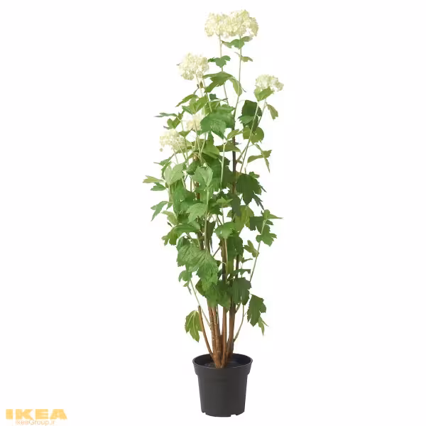 گیاه گلدانی گلوله برفی مصنوعی مدل FEJKA | برند ایکیا | ارسال 15 الی 20 روز کاری