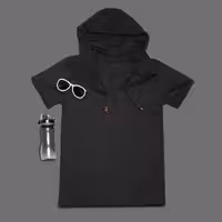 تیشرت کلاه دار HIMAN مدل 1008