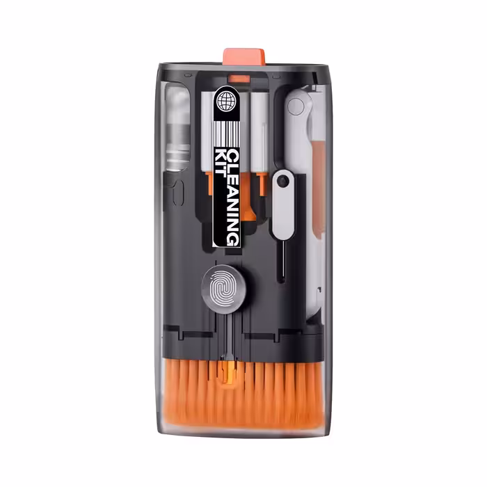 کیت تمیز کننده لوازم دیجیتال 11 در 1 پرودو Porodo Cleaning Kit PD-LFST163-BK