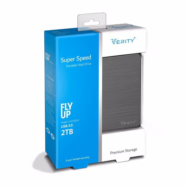 هارد اکسترنال VERITY FLY UP مدل EH20U3 ظرفیت 2TB