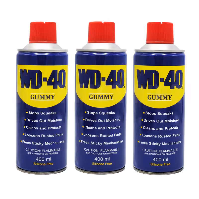 اسپری روان کننده مدلWD-40 بسته سه عددی