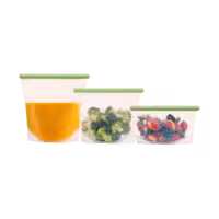 ست 3 عددی کیسه نگهدارنده سیلیکونی برند لکوئه اسپانیا (Lekue)