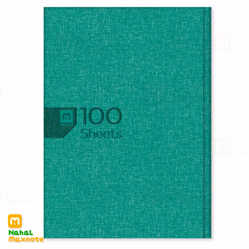 دفتر 100 برگ جلد سخت کد 9106.طرح 9