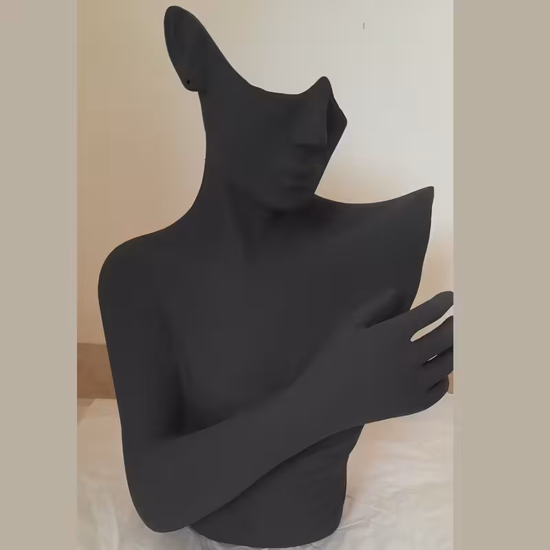 استند  طلا و جواهر مدل نیم تنه