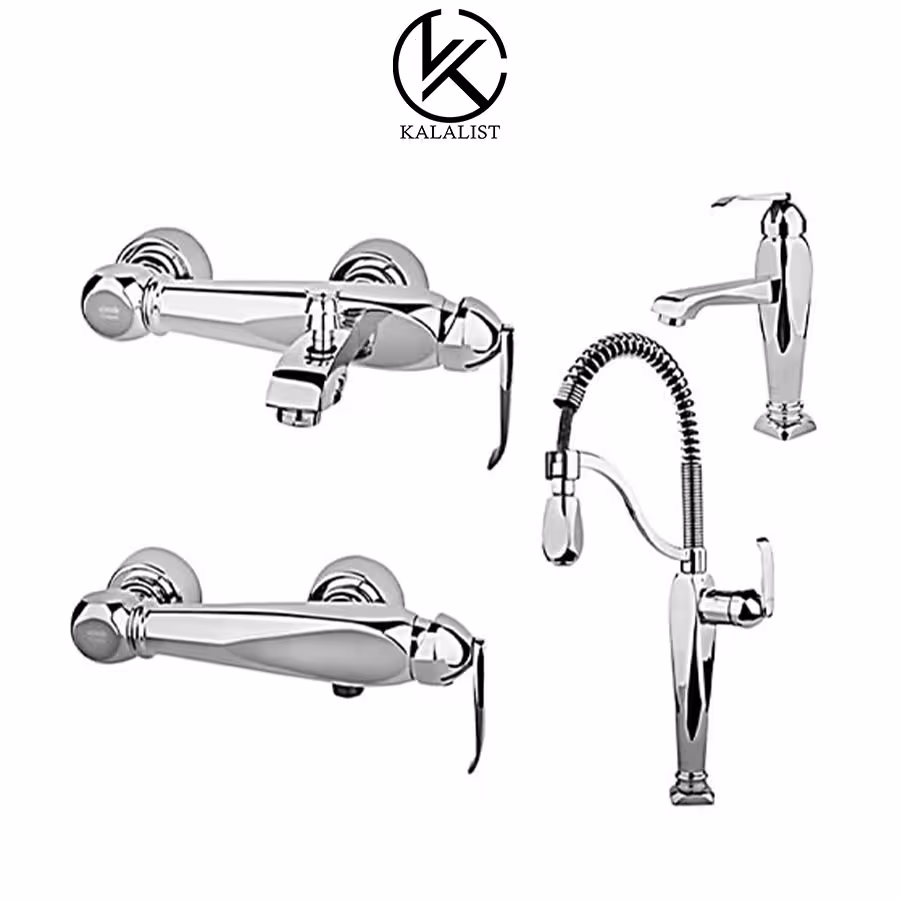 شیرآلات برند راسان مدل آلیس کروم