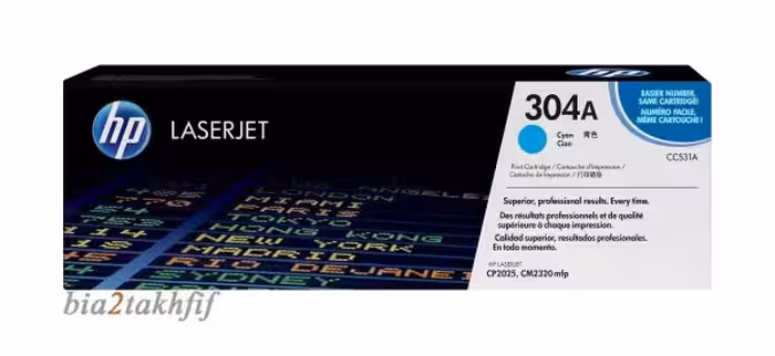 کارتریج تونر آبی 124A اچ پی