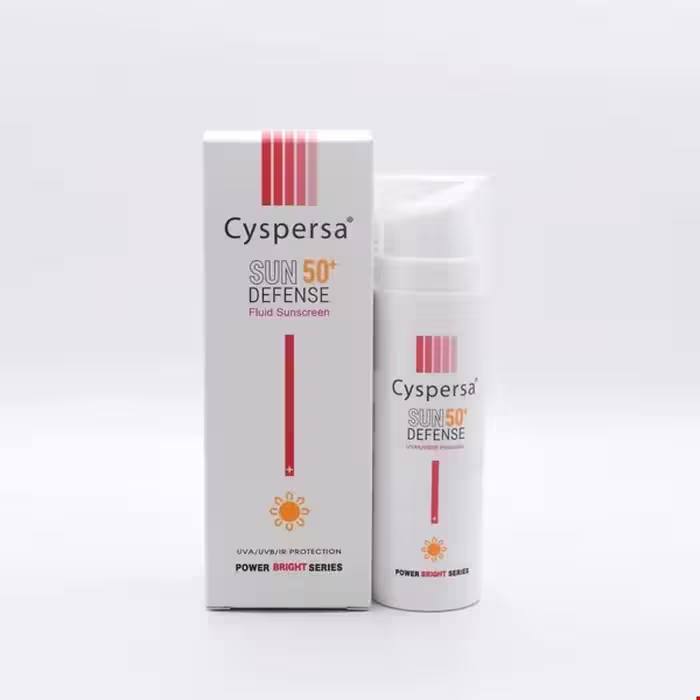 فلوئید ضد آفتاب ضد لک سیسپرسا SPF50 حجم 50 میلی لیتر