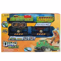 ست بازی قطار حمل دایناسور Dino Valley مدل Express Train