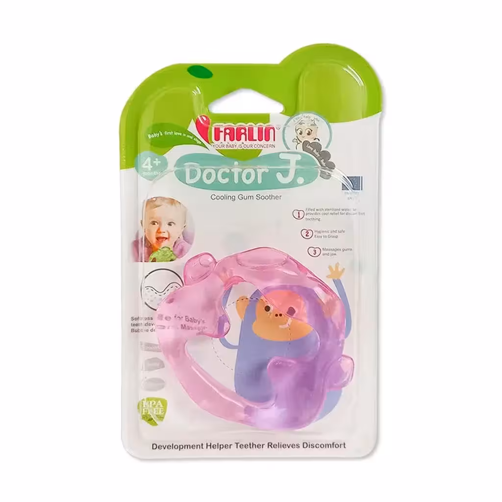 دندانگیر فارلین طبی Doctor J Cooling Gum Soother میمون گوریل Farlin