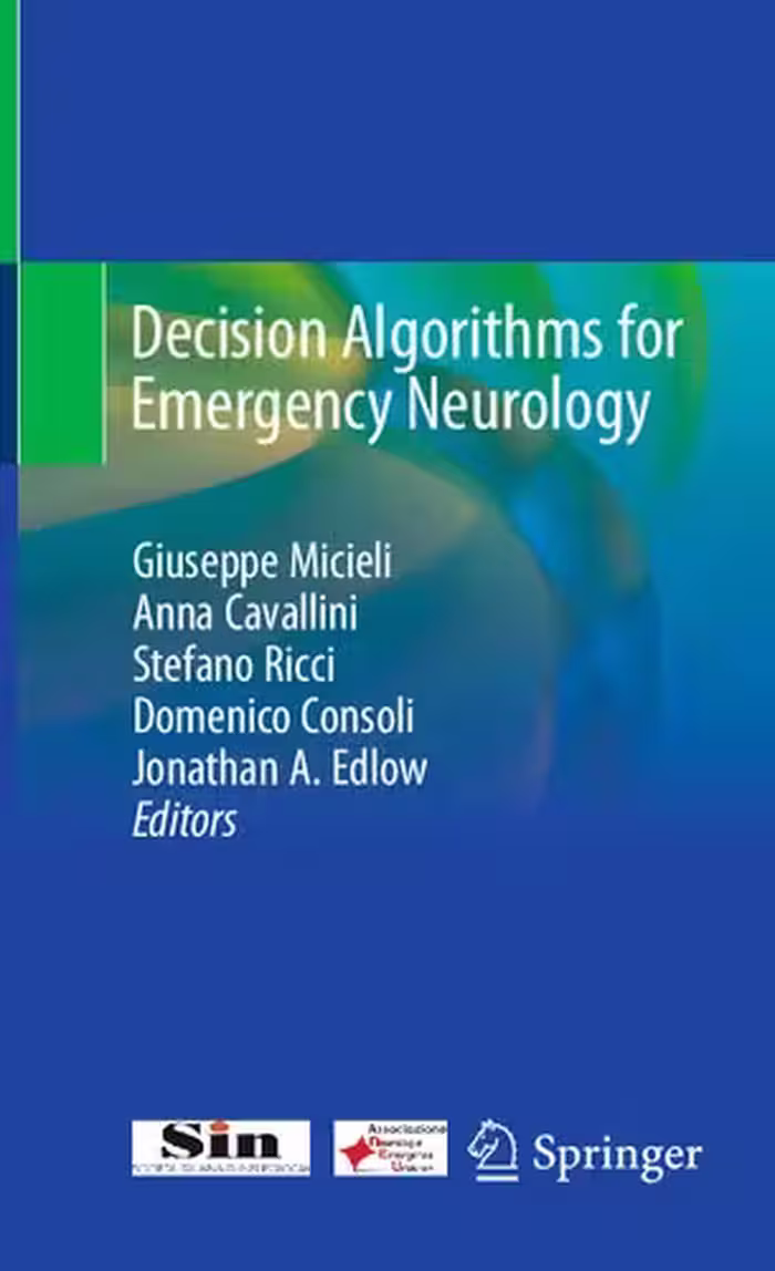 خرید و دانلود نسخه کامل کتاب Decision Algorithms for Emergency Neurology