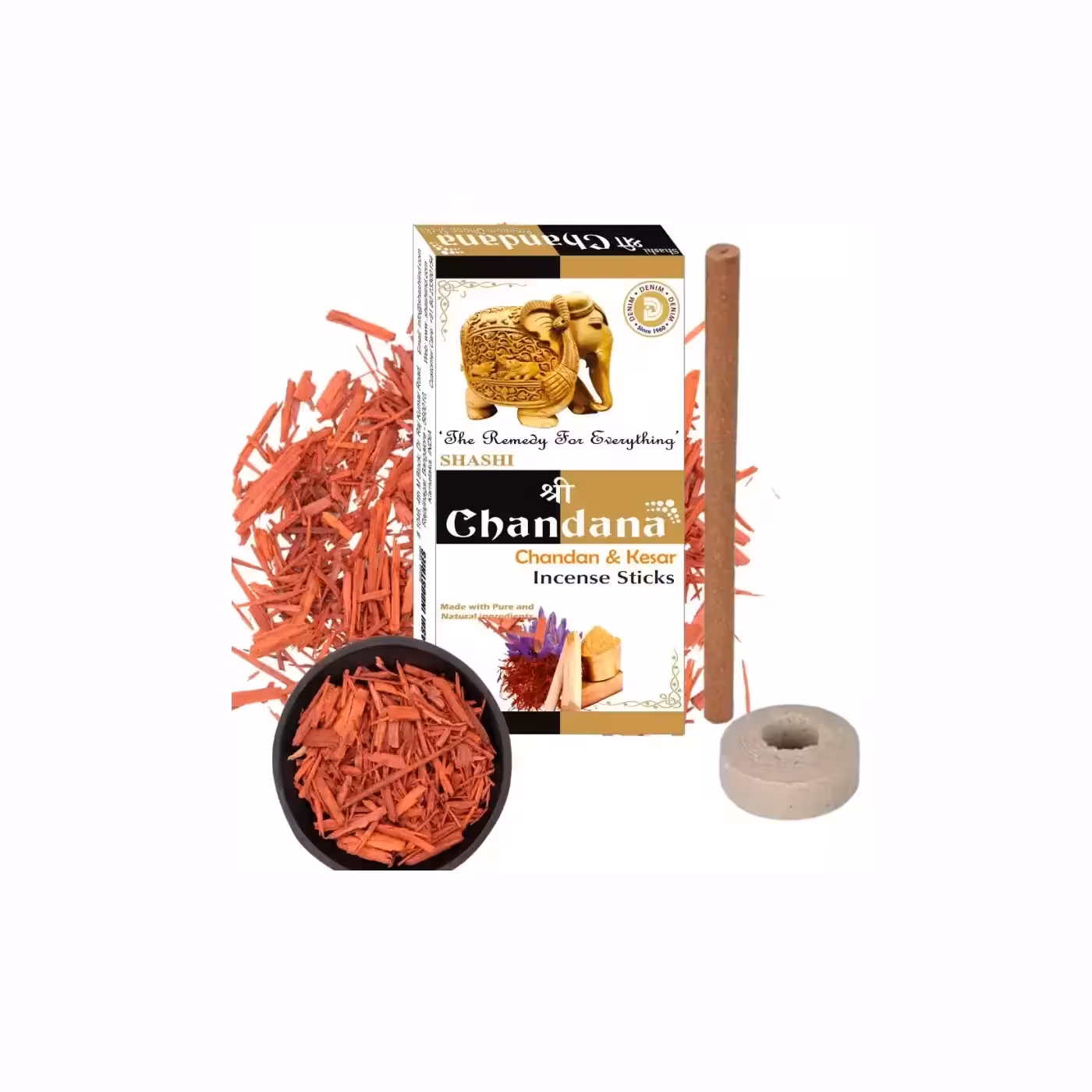 عود دوپ شری چاندان برند شاشی