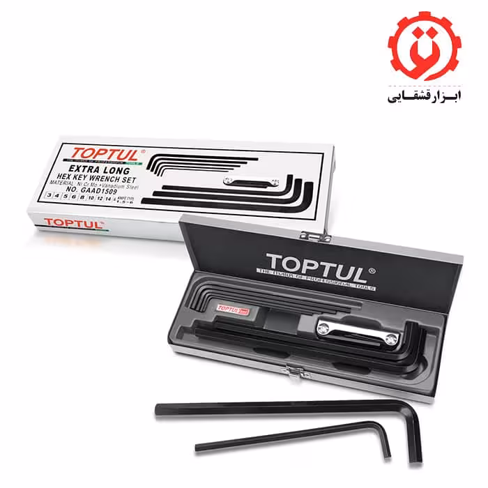 ست آلن شش گوش 14 عددی تاپ تول مدل GAAD1509