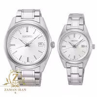 ساعت مچی ست مردانه و زنانه سیکو seiko اورجینال مدلSUR633P1/ SUR307P1