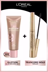 ست آرایشی L'Oreal Paris ریمل و لوسیون درخشان کننده - 13229