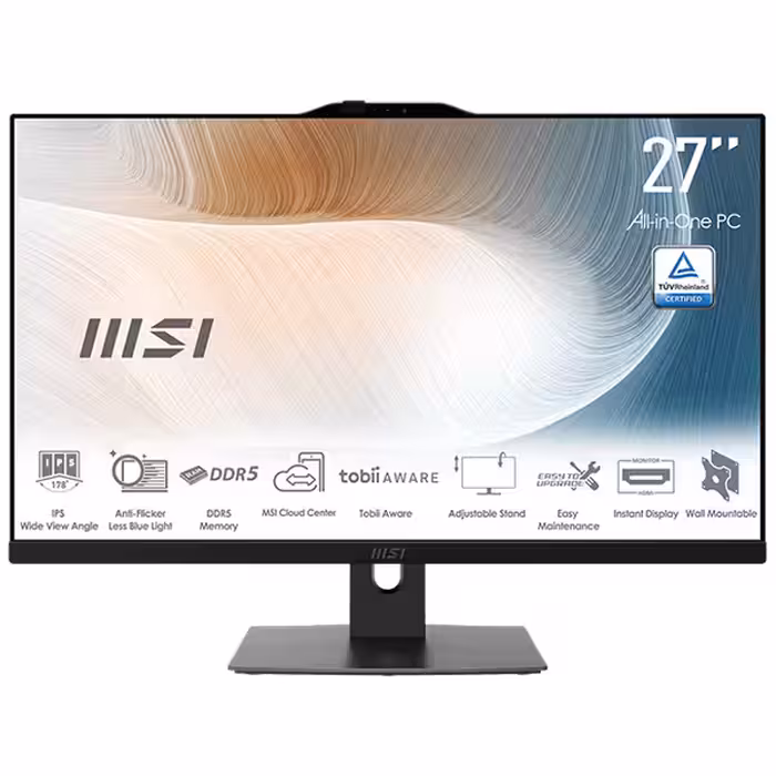 کامپیوتر همه کاره 27 اینچ ام اس آی Modern AM272P 1M I7 500GB Black