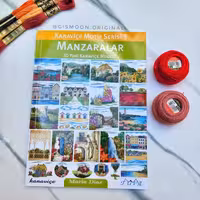 کتاب شماره دوزی Kanaviçe Motif Manzaralar