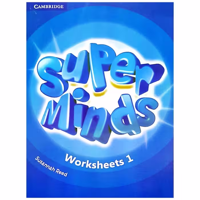 کتاب Super Minds Worksheet 1ورک شیت سوپرمایند