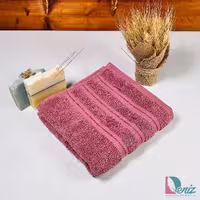حوله دستی طرح کرالیچ رنگ عنابی