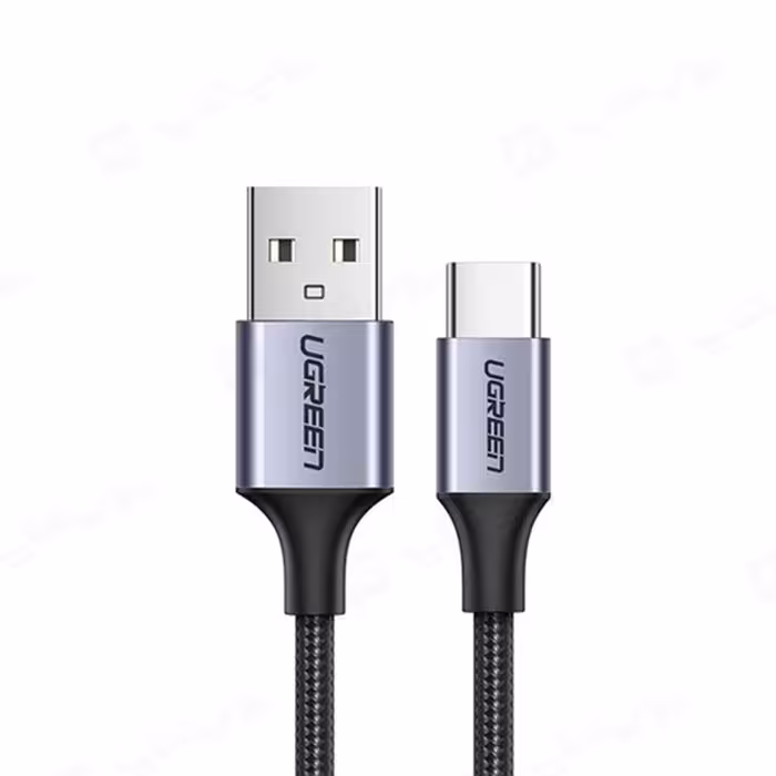 کابل شارژ USB به تایپ C یوگرین مدل US288 به طول 2 متر