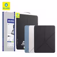 قاب آیپد بلو مدل Blueo Skin-Friendly Foldable Stand Protective Case For IPad مناسب برای Ipad pro 12.9 (2018-2020-2021-2022)