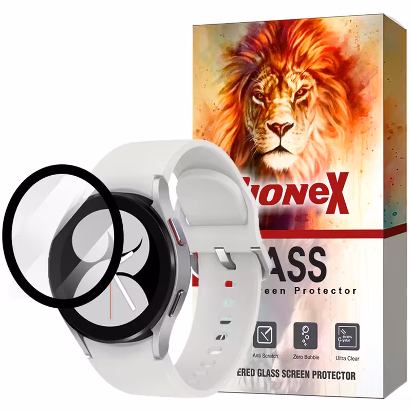 محافظ صفحه نمایش لایونکس مدل PMML20 مناسب برای ساعت هوشمند سامسونگ Galaxy Watch4 40mm