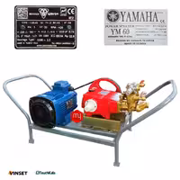 سمپاش موتوژن سه فاز | پمپ 60 بار یاماها اتوماتیک