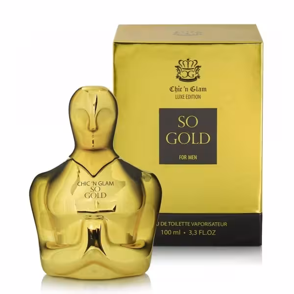 ادکلن مردانه SO GOLD چیکن گلام Chic’n glam So Gold حجم 100میل