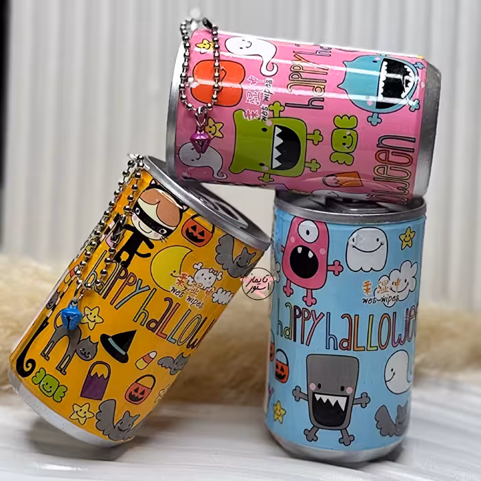 دستمال مرطوب قوطی فانتزی 30 عددی