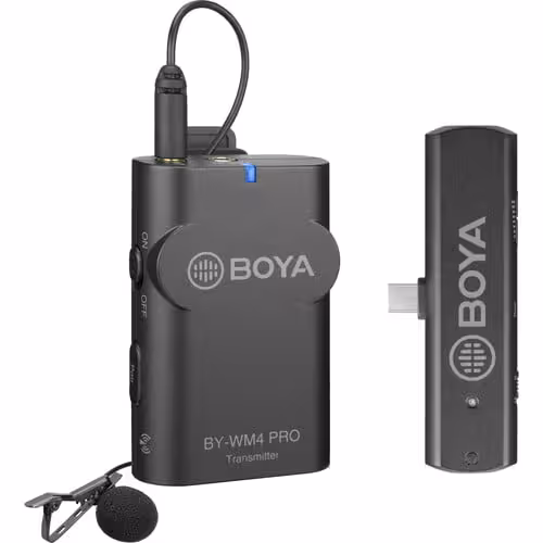 میکروفن یقه ای بیسیم بویا BOYA BY-WM4 PRO-K5 برای اندروید خرید | قیمت - اگزیف
