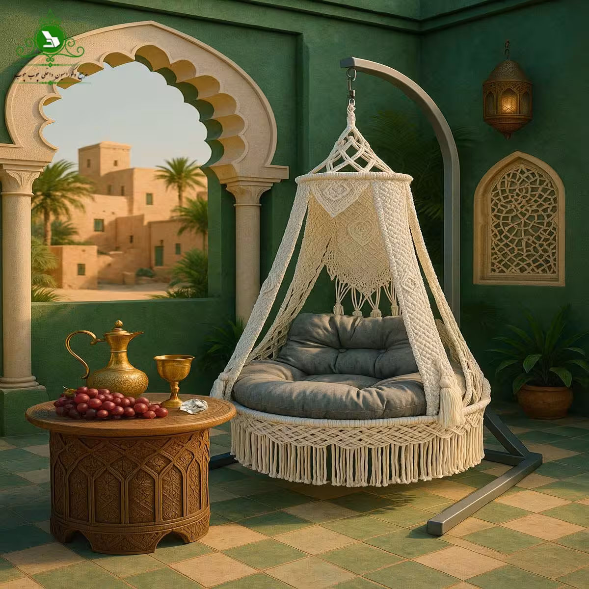 تاب ریلکسی یک نفره مدل عربی