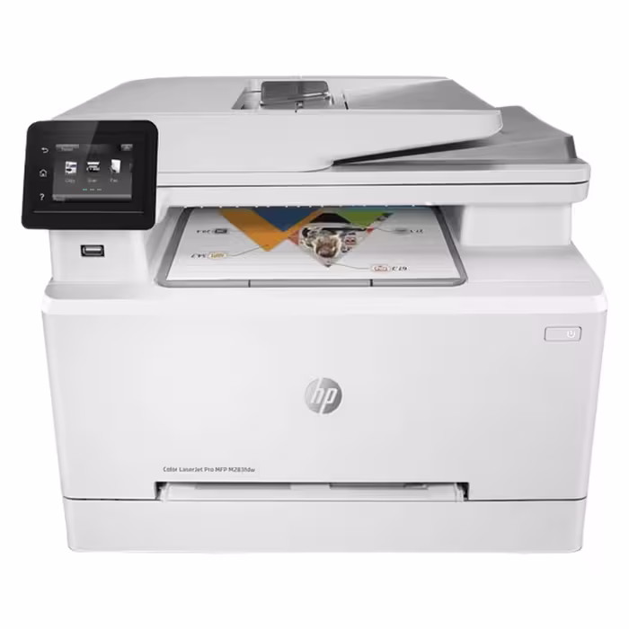 پرینتر اچ ‌پی رنگی چهار کاره با چاپ لیزری مدل Color LaserJet Pro MFP M283fdw