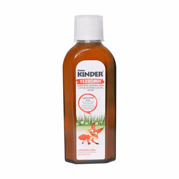 شربت فرومین فیشر کیندر 200 میلی لیتر