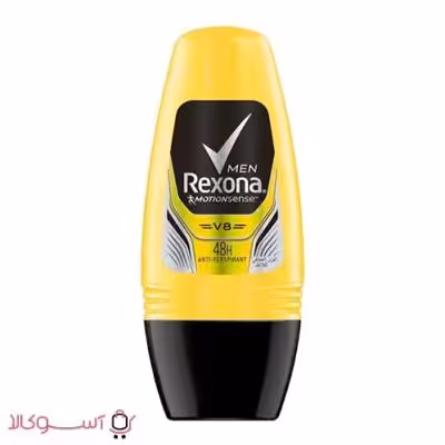 رول ضد تعریق مردانه رکسونا مدل V8 حجم 50 میل